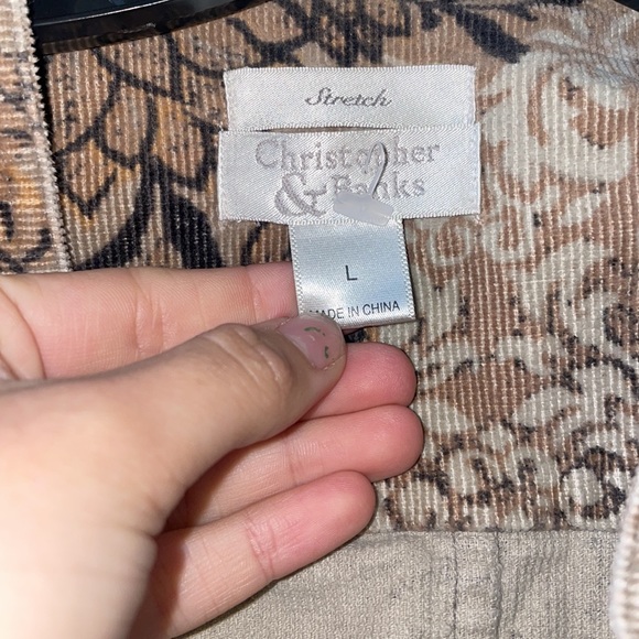 Corduroy Jacket Size: L - Picture 4 of 4